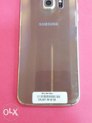 Galaxy S6 gold excellent condition