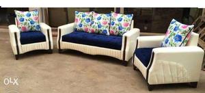 Good quality & comfortable sofa set 3+2=5 seat.