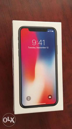 IPhone X 256gb 3 days old Mobile urgent sale