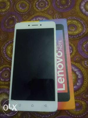 Lenovo k6Note With box and accessories Fixed.