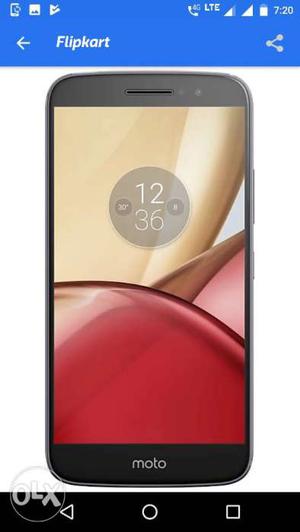 Moto m 4 gb 64 gb 7 days old moto m with bill and