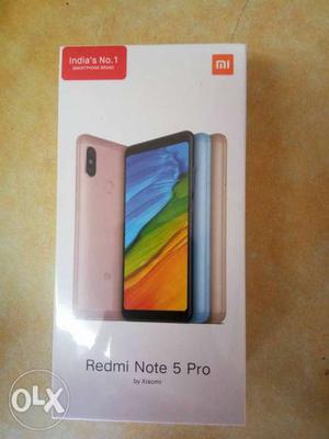 Note 5 Pro new box pack 4/64