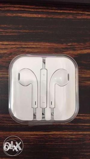 Original Apple earphones Sealed new Box Earphones at just