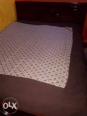Queen size bed only bed with storage facility