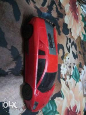 Red And Black Car Toy