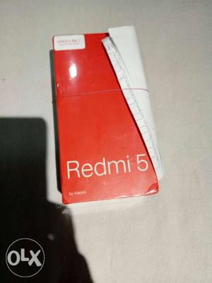 Redmi 5 2gb 16gb with fingerprint n hd display
