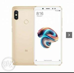 Redmi Note 5 Pro Sealed Pack Gold Color