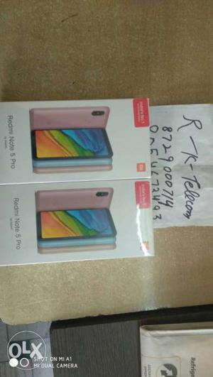 Redmi note 5pro and all redmi mobiles available