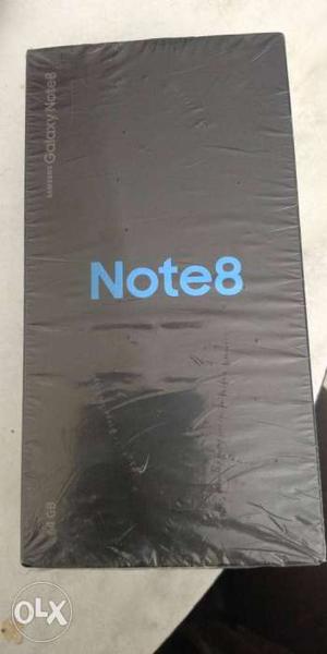 Samsung Note 8 Seal Pack 1 year warranty GST bill