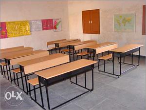 School and Coaching Furniture Dual Desk set at  per set