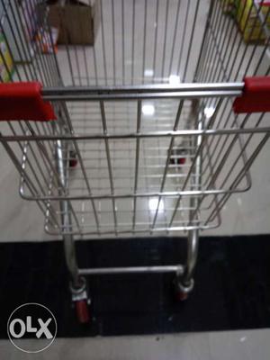 Stainless Steel Shopping trolley