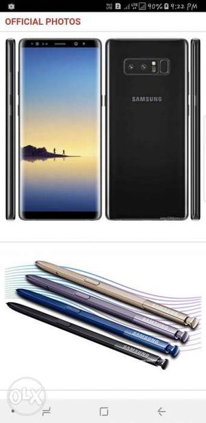 The Brand New Samsung Galaxy Note 8, Only 5