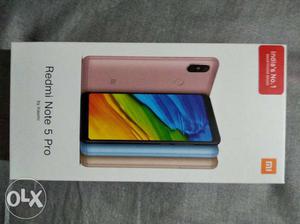 Xiaomi redmi note 5 pro, 4gb ram, with warranty