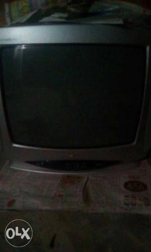 Gray Crt Tv