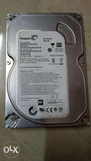 Seagate HDD 500GB Rs. /-