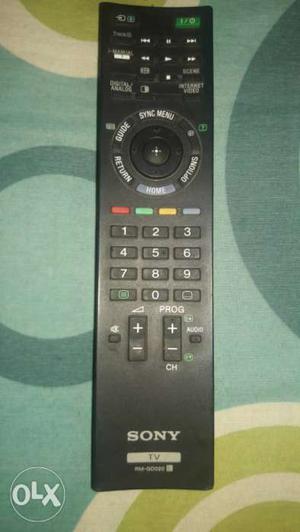 Sony tv original remote less used in ammaculate