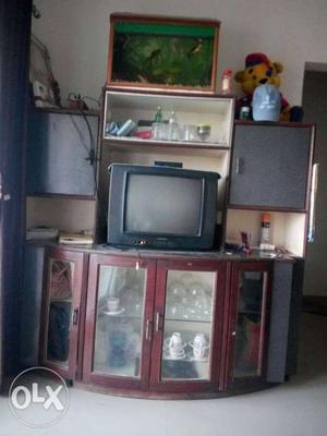 TV cabin unit of pure saag need to sell urgent