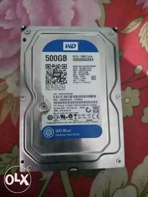 Western digital internal hard disk 500gb in very