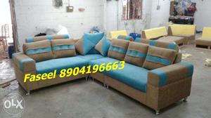 MM74 corner sofa set latest design branded with 3 year