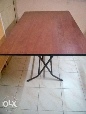 Wooden foldable table-123cm*78cm