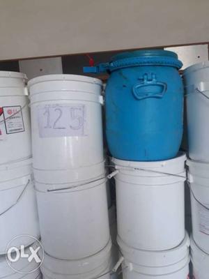 25 ltr Bucket with Cover 125/- fixed Price
