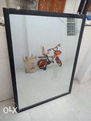 3 feet by 4 feet new mirror with alluminium frame
