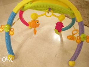 Baby's Yellow And Red Activity Gym