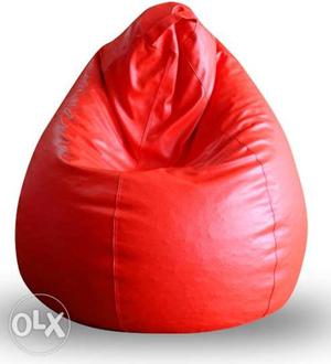 Bean bag almost new XXL SIZE BLUE AND RED Color