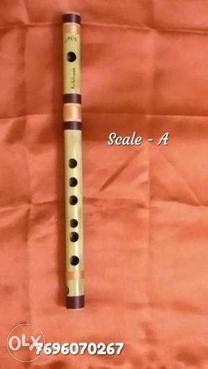 Beige Wood Flute
