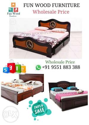 Black And Red Bed Frame