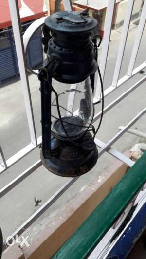 Black Kerosene Lamp