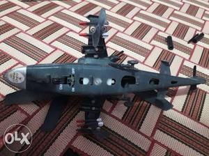 Black RC Helicopter