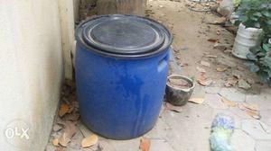 Blue And Black Plastic water Container