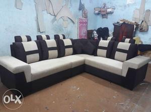 Brand New sofa set corner and L shape all types of sofa set