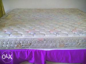 Double bed: 6 feet X 5 feet double bed with
