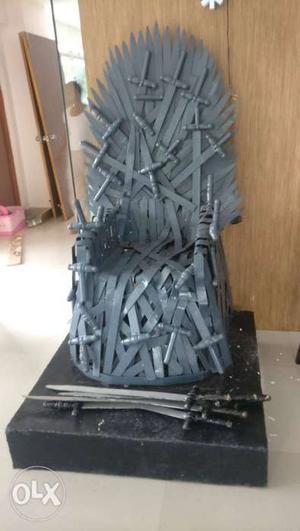 Game of thrones concept chair. Will Made iron.