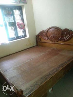 King Size bed with teak wood