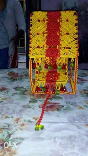 Krishna ji jhula (handmade)