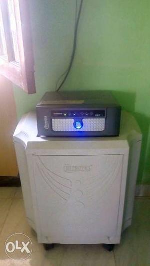 Microtek inverter with Amaron tubular battery 150AH with
