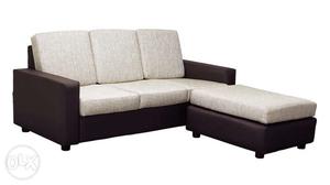 New L Shape Corner sofa with Detachable Lounger