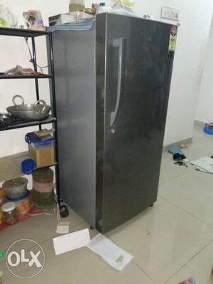 Only 2 years old silver color 5 star Fridge of