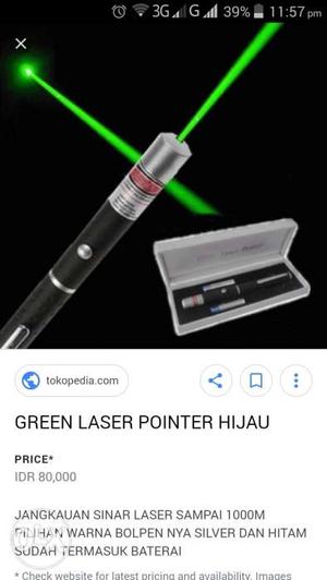 Pen Laser light ni100 (stock in 50.pes)