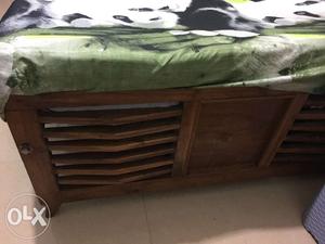 Pure Tekkwood Bed in mint Condition.