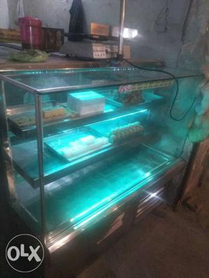 Silver Frame Display Counter and plz call me 70llO