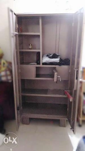 Steel wardrobe. Only 3 months old. Spacious.In a very good