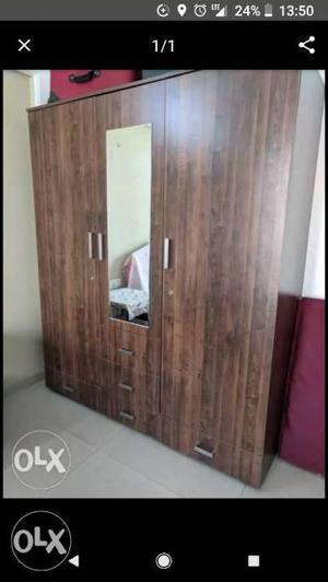 Teak Wood Cupboard with Drawera