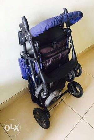 Un used baby stroller