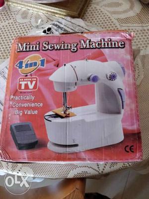 Unopened Mini machine with accessories bought for