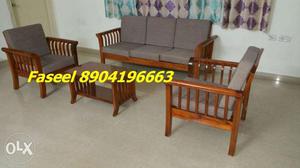 WM22 teak wood design sofa set latest branded with 5 year