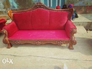 Wooden Maharaja sofa